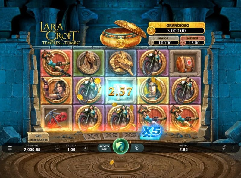 lara croft multiplicadores