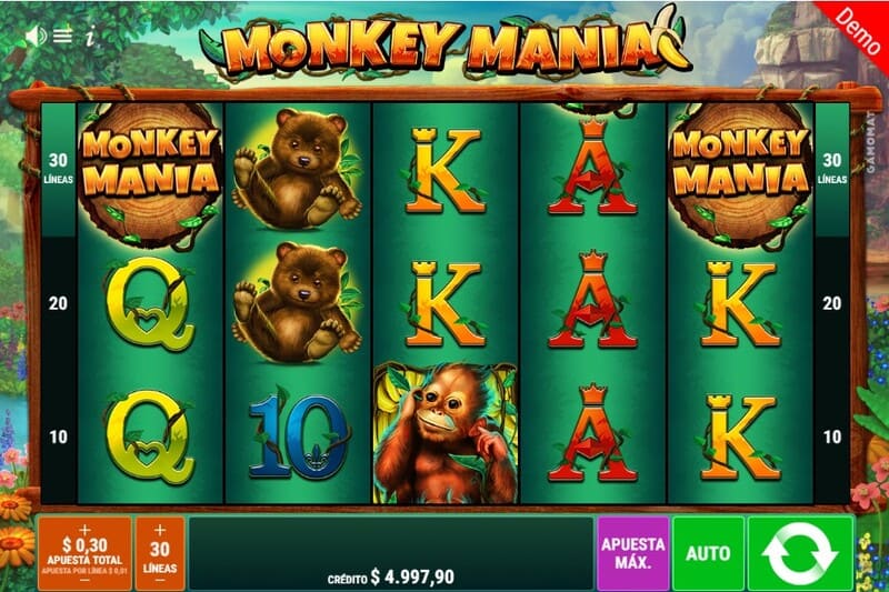 jugar tragaperras monos