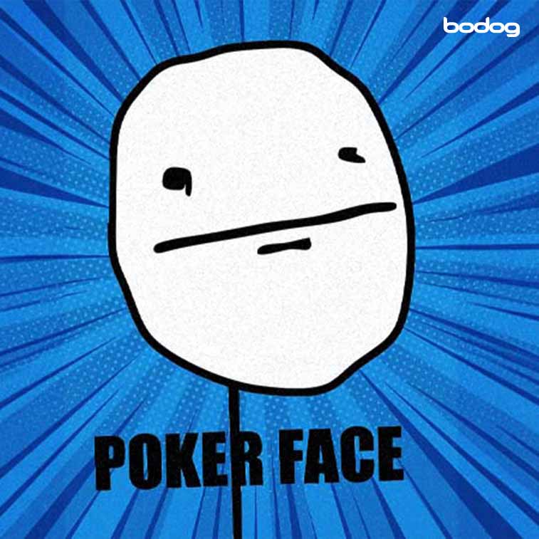 Meme de poker face