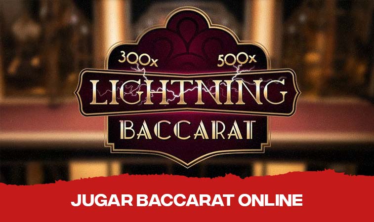Logo del juego Lightning Baccarat
