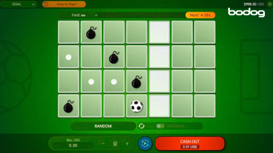 Recursos e funcionalidades do jogo Goal