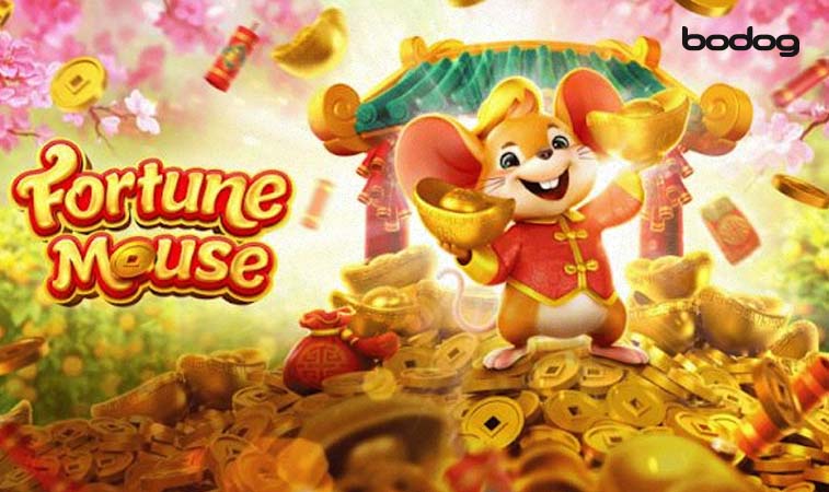 Gráfica de ratón con logo de Fortune Mouse