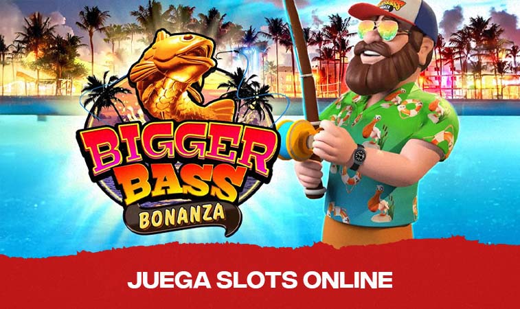 Portada del slot online Bigger Bass Bonanza