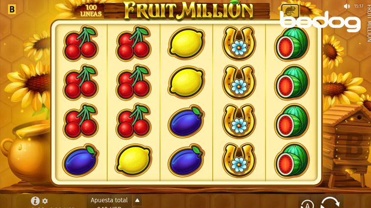 Fruit Million jugando