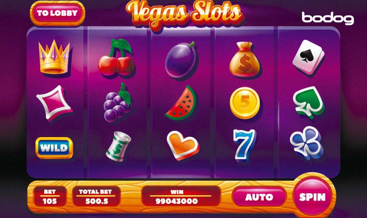 Pantalla del juego Vegas Slots