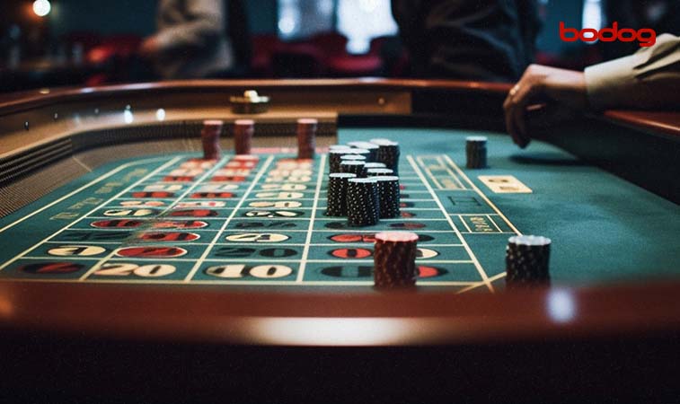 mesa ruleta apuestas con fichas